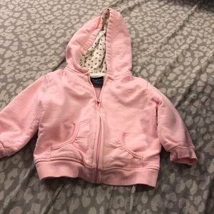 Baby sweat jacket